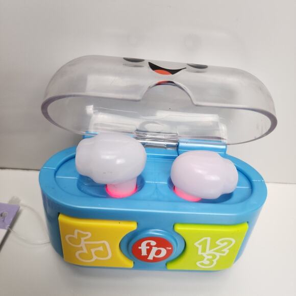 Fisher-Price Baby & Toddler Toy Laugh & Learn Play Along Ear Buds Music Lights - Picture 3 of 7